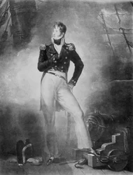 Ammiraglio Thomas Cochrane, 10º conte di Dundonald, inciso da Charles Turner, 1809